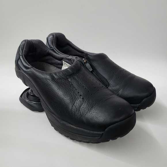 Z-COIL Women Taos Clogs Black Shoes Pain Relief Open Coil for Professionals - Picture 5 of 8